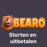 Storten en uitbetalen bij Bearo